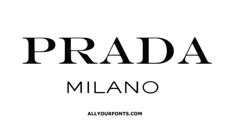 prada logo font name|prada font generator.